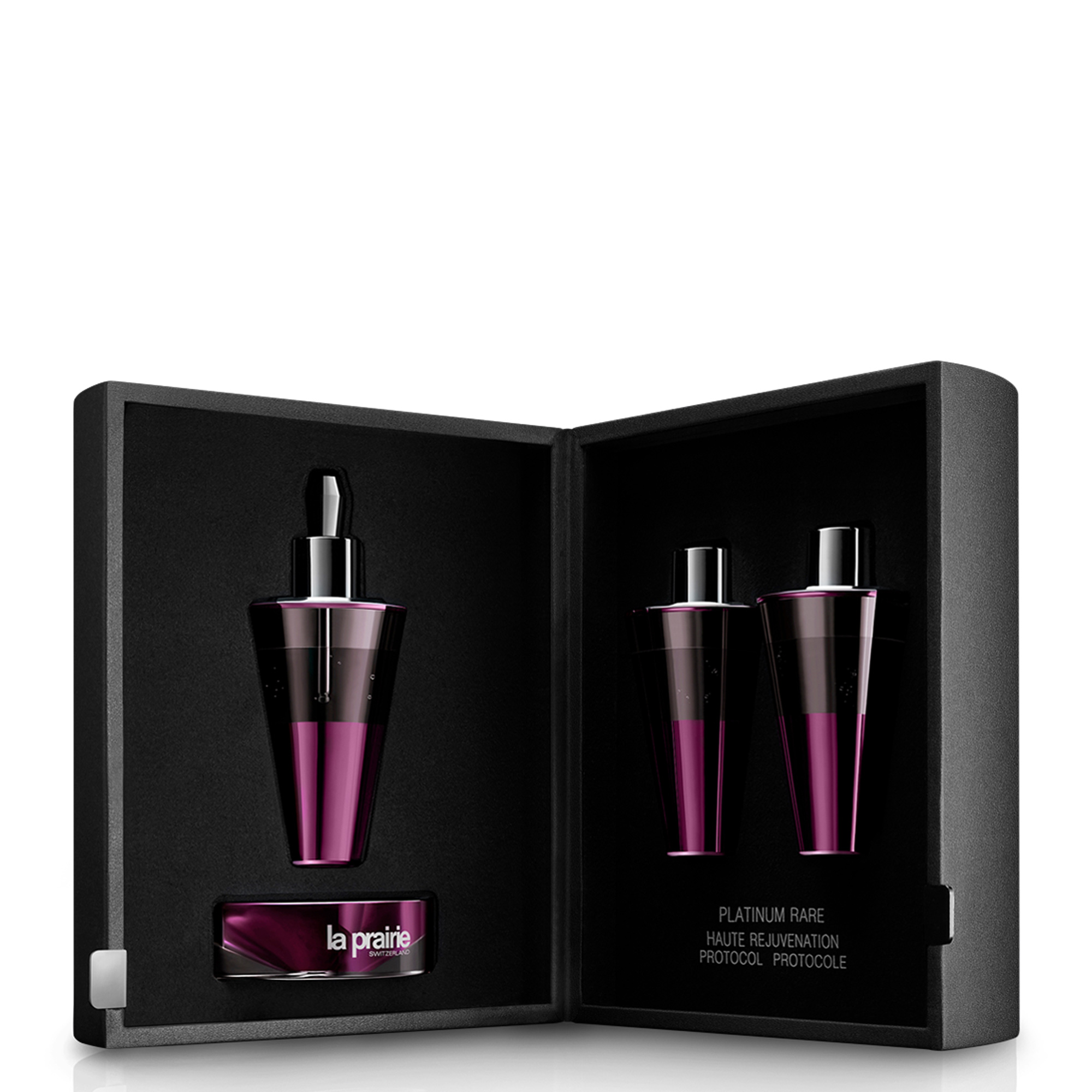 La Prairie Platinum Rare Haute Rejuvenation Protocol omlazující pleťová kůra 3 x 8 ml